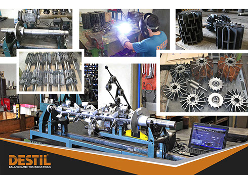 DESTIL - Balanceamentos Industriais 
de Alta Precisão - Piracicaba, SP Balanceamento - Processo totalmente computadorizado e acompanhado de certificado de conformidade atendendo as normas exigidas por cada empresa.
